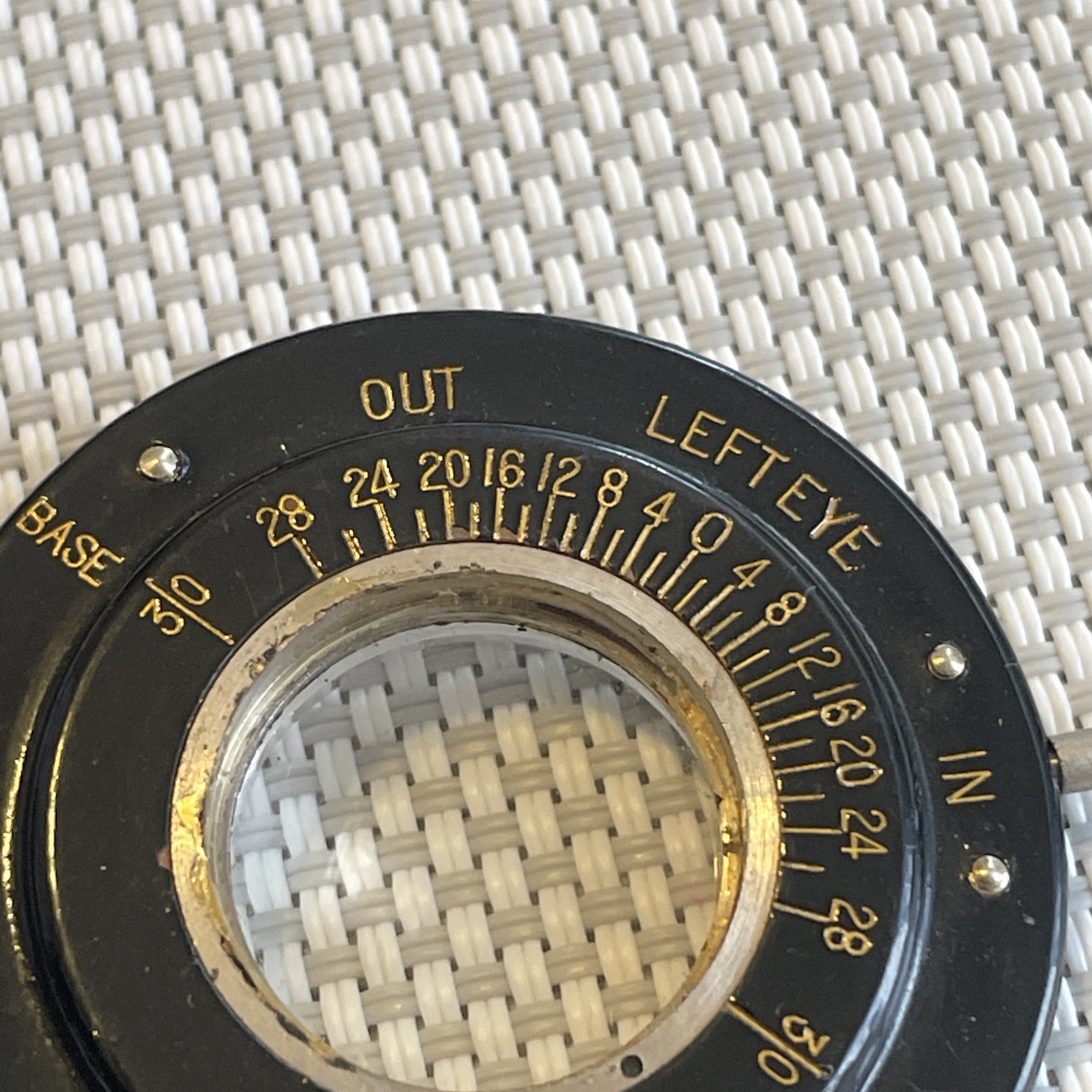 American Optical Astigmatic Correction Lens for Trial Frame Plus Extra Lens