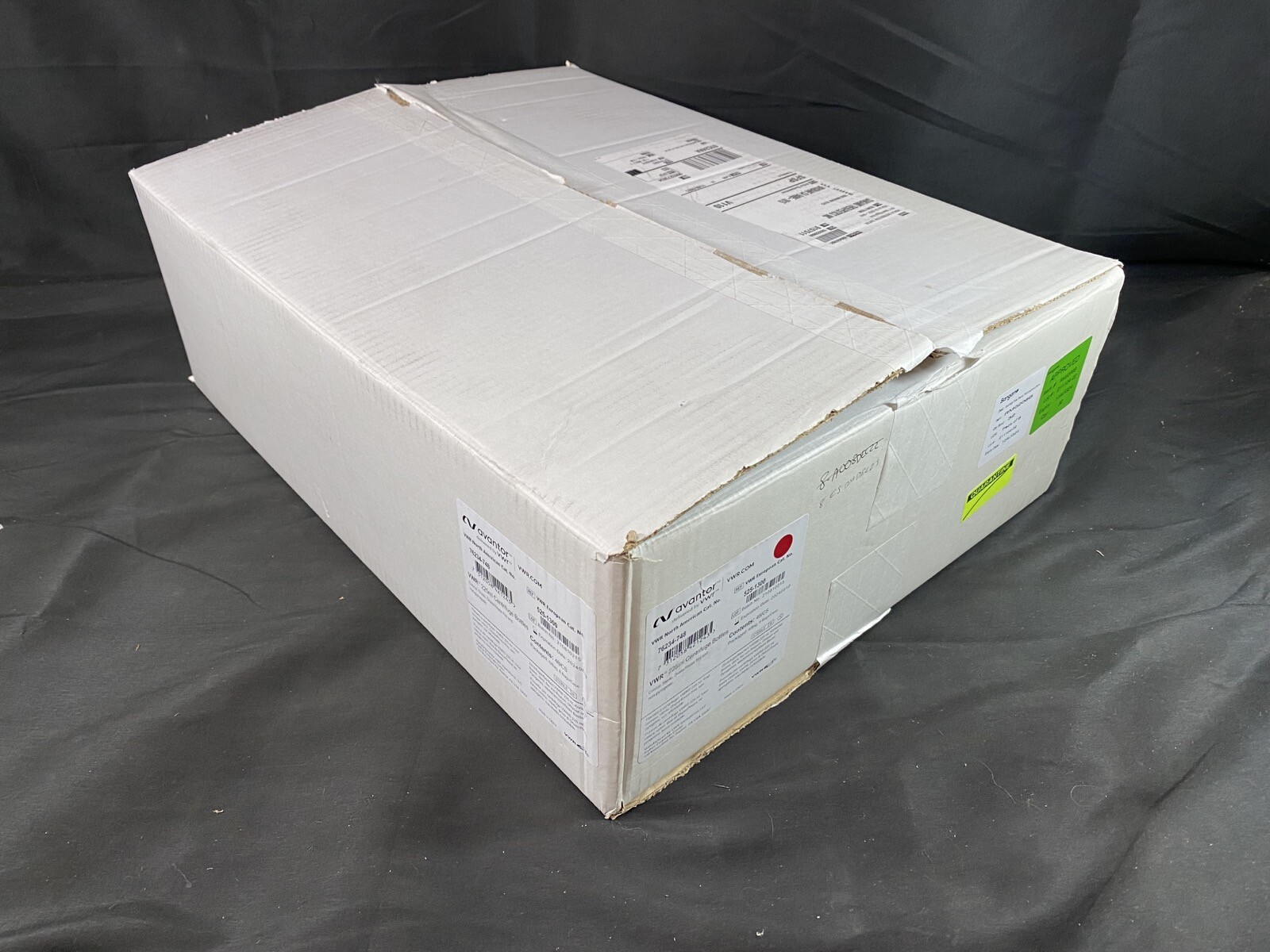 VWR Polypropylene 225mL Conical Bottom Centrifuge Tubes 76234-748 (48/cs)