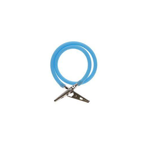 Plasdent 204ABC-2X Spectrum Dental Bib Clip 17.5″ Royal Blue 1/Pk
