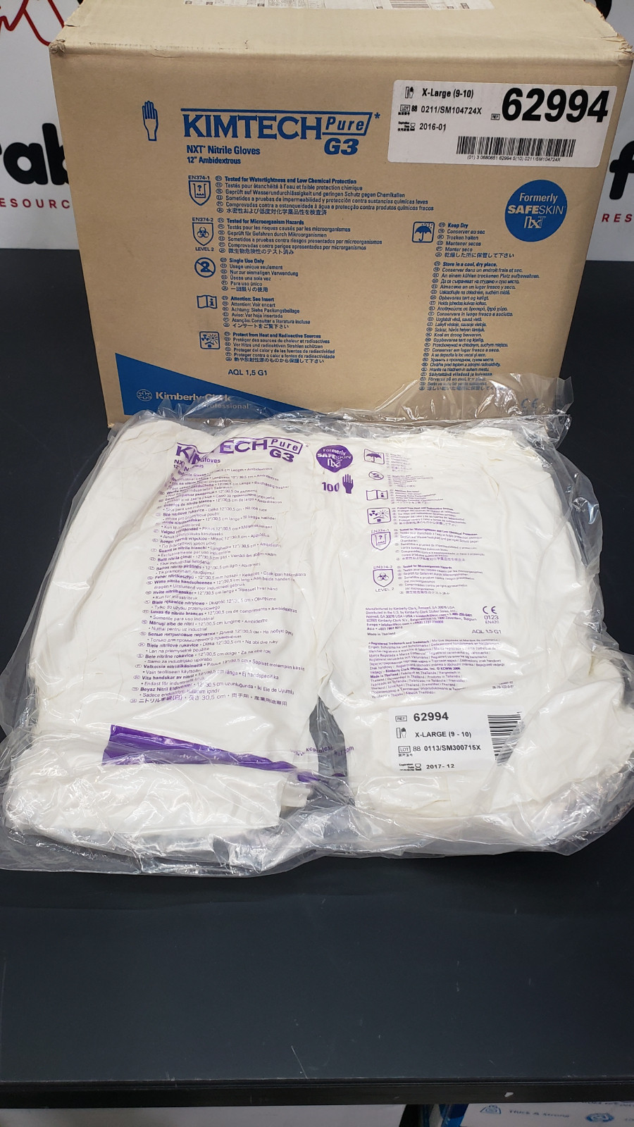 Kimtech G3 NTX Nitrile Gloves – XL – 62994