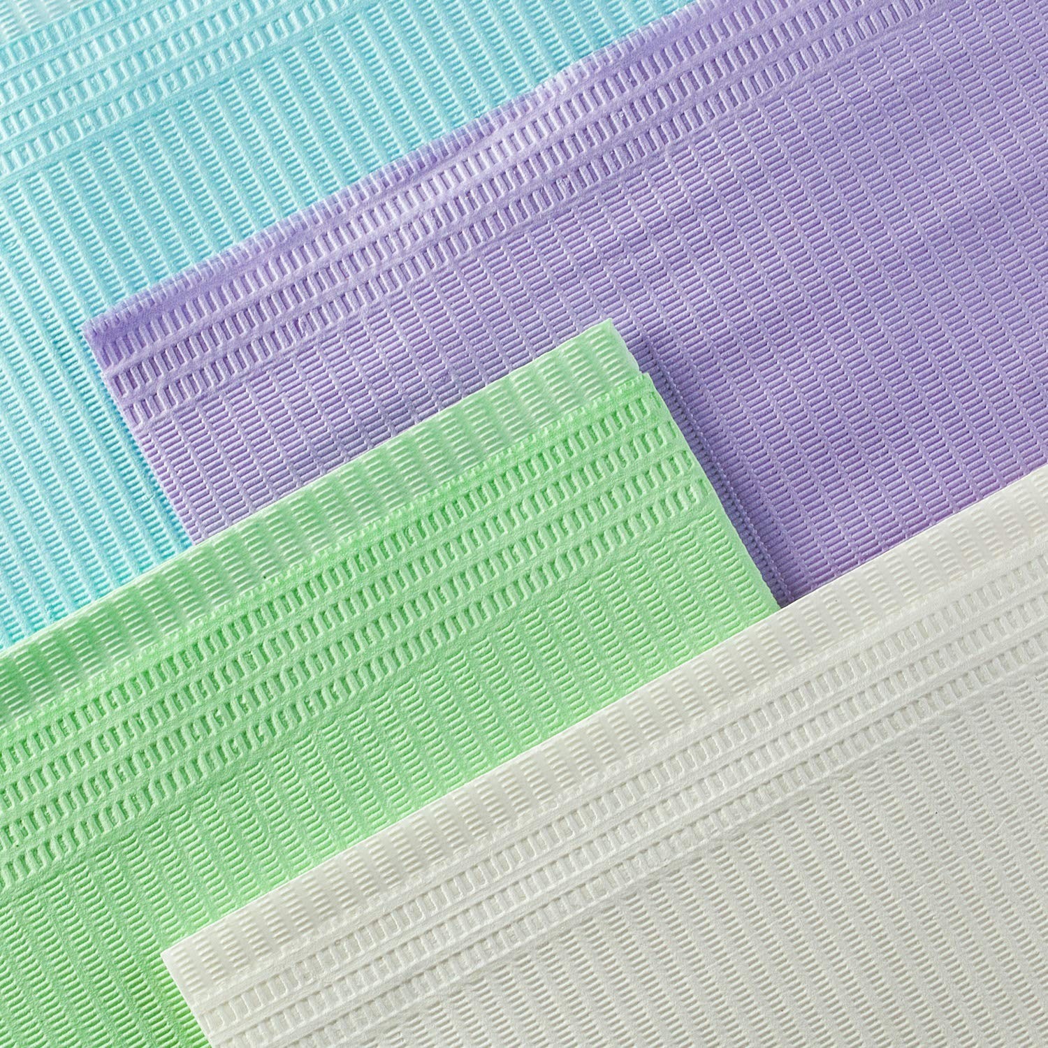 125 Pack Dental Bibs 3-Ply Disposable Dental Bibs 13″ x 18″ Patient Bib | 2-P…