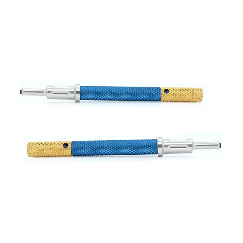 Locator Core Tool Factory-Implied Handle for Removing and Inserting Caps Metal