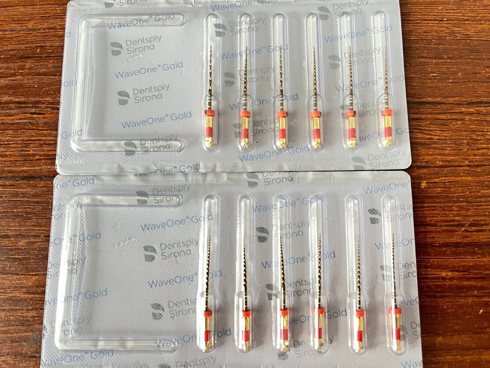 Waveone Gold Wave One Endodontic File Root Canal Dentsply 2 Packs ( 12files)