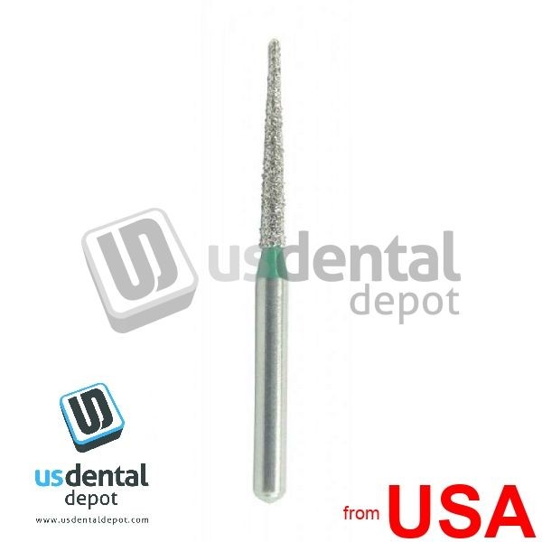 FG Diamond – 10pk burs TC-10C – 858-010C FG – Long Taper Point End Sma 114922