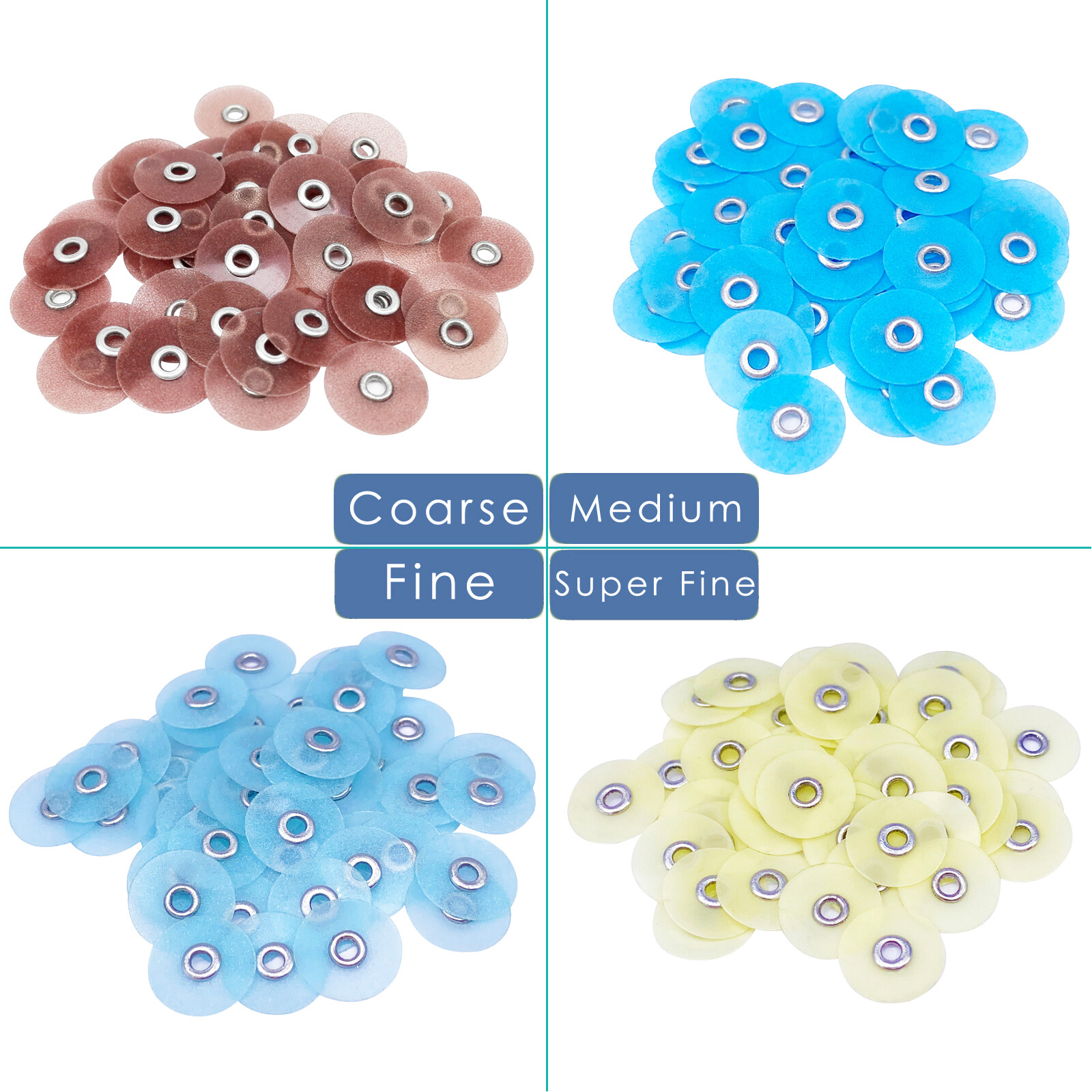 Dental Sof-Lex contouring & polishing 2382 Pop-On discs 0.55″ 14mm or Mandrel