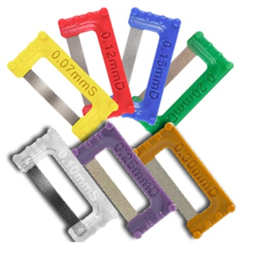 Directa 32007 ContacEZ IPR & Plus Strips Combined 0.07mm – 0.30mm 8/Pk