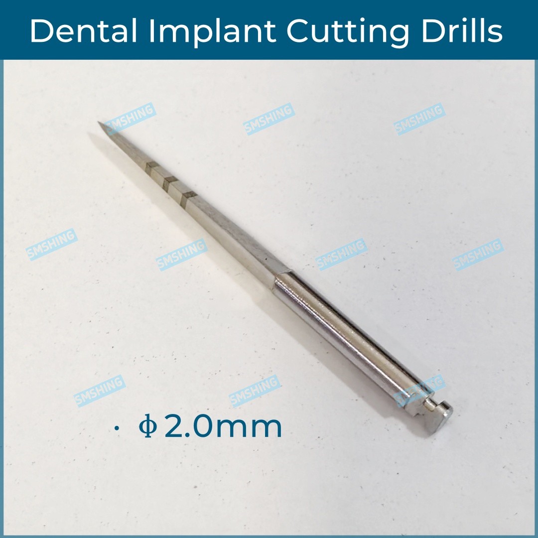 Dental Lance Pilot Spade Marking Drill 2.0 Im plant Irrigate Cutting Drills