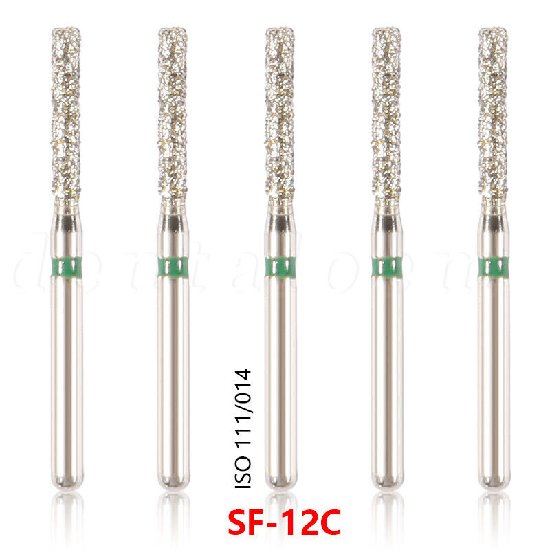 100x Brocas de fresa de diamante para dentista dental Taladro FG 1,6 mm 20 OEM