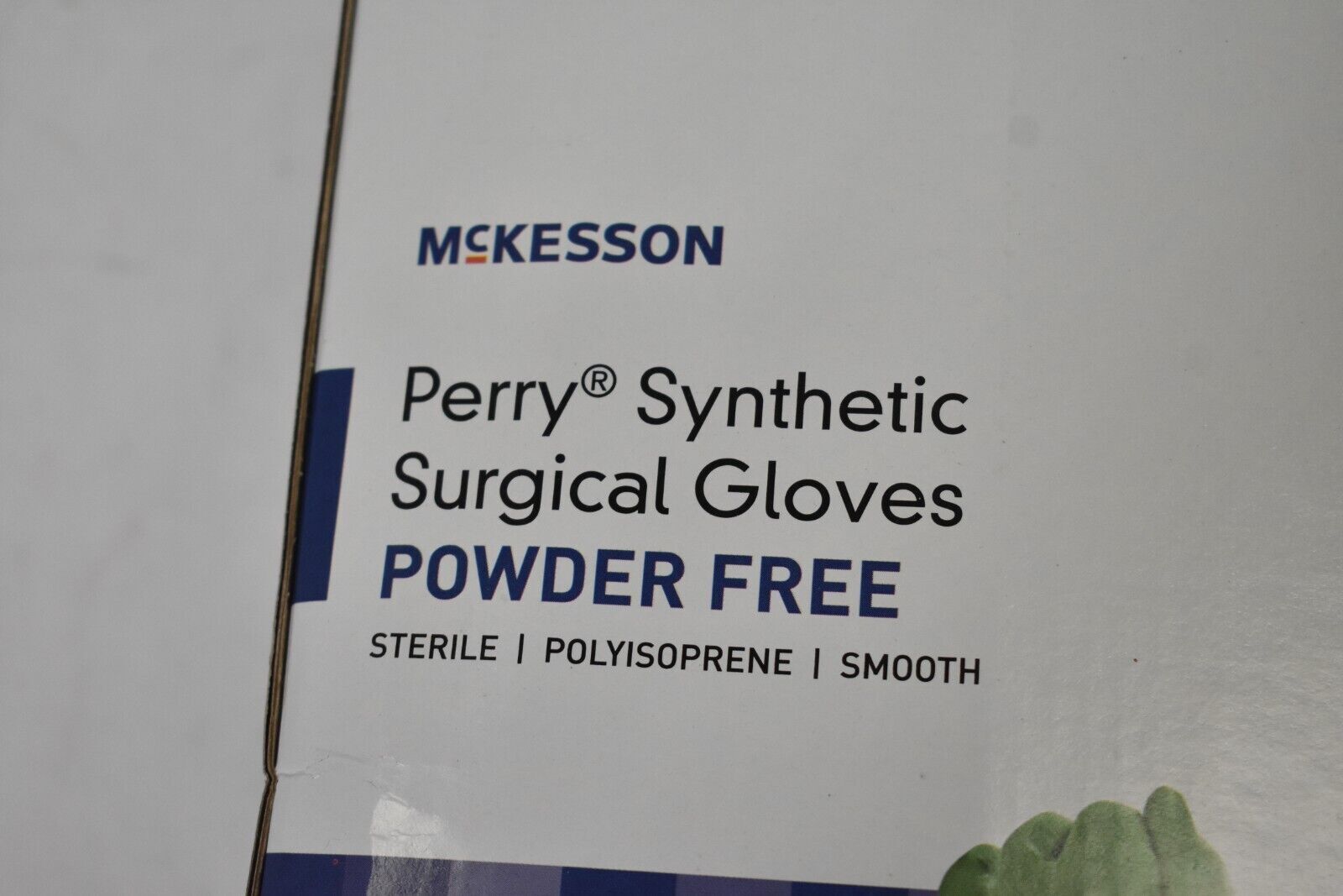 McKesson Perry Polyisoprene Synthetic Surgical Gloves 50 Pack Size 6-1/2