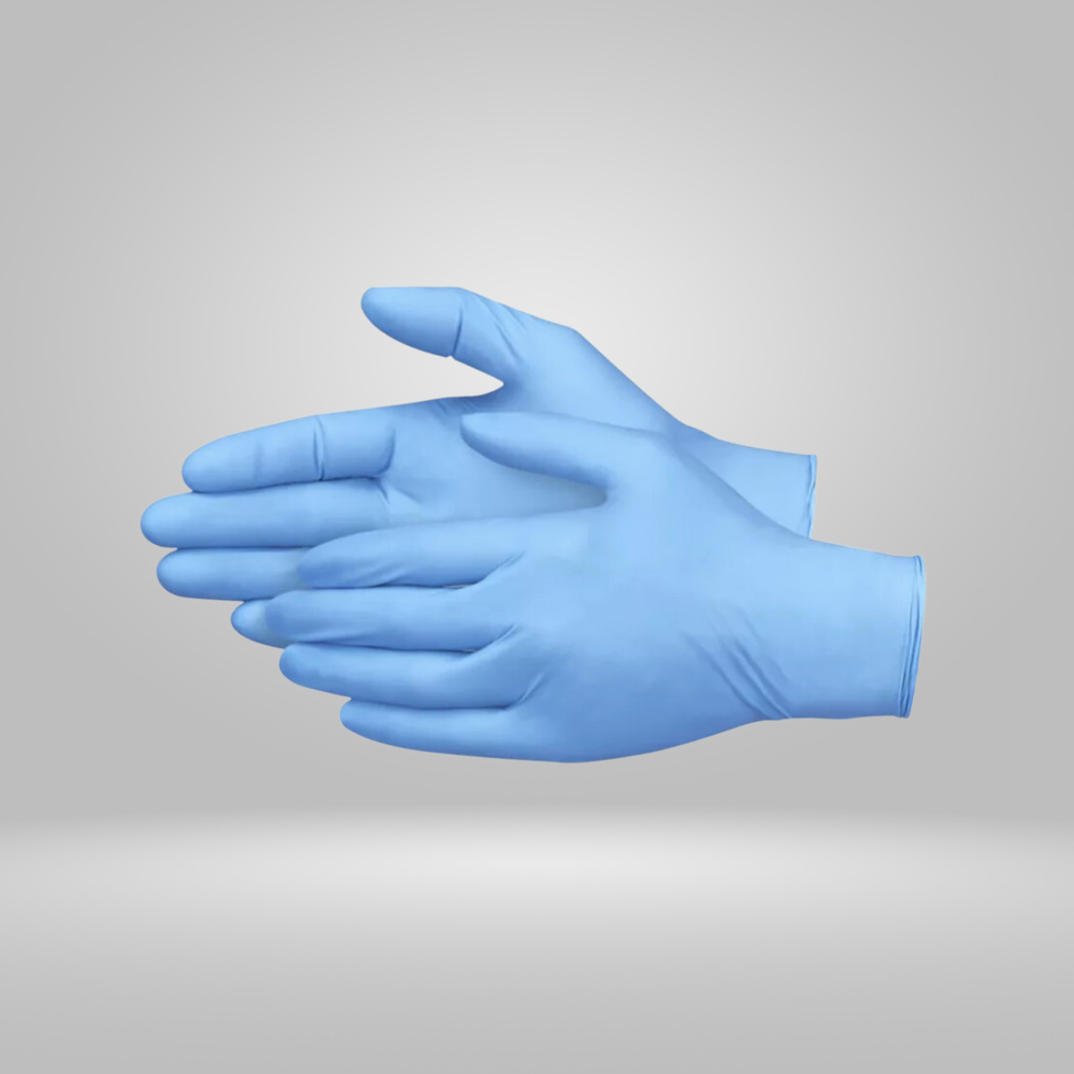 Blue Disposable Exam/Cleaning Gloves 5 Mil Powder Latex Free, Large 100 pcs/box