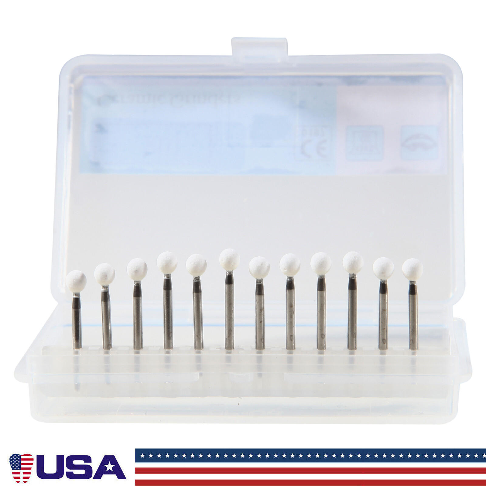 1000 PCS Mixed Dental Prophy Tooth Polishing Cups Latch Type Rubber Cup USA
