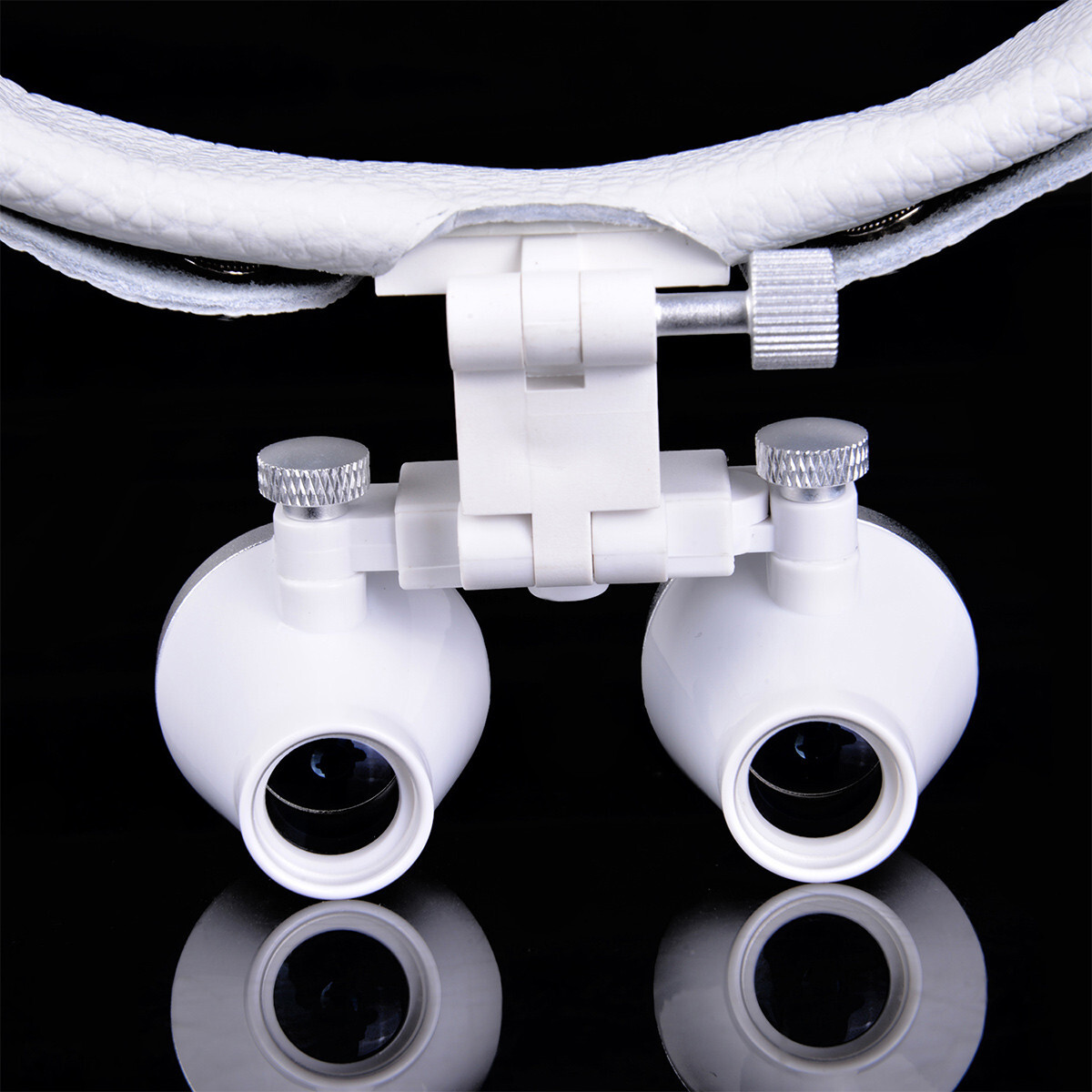 3.5X Dental Surgery Binocular Loupes Headband Magnifier + LED Headlight