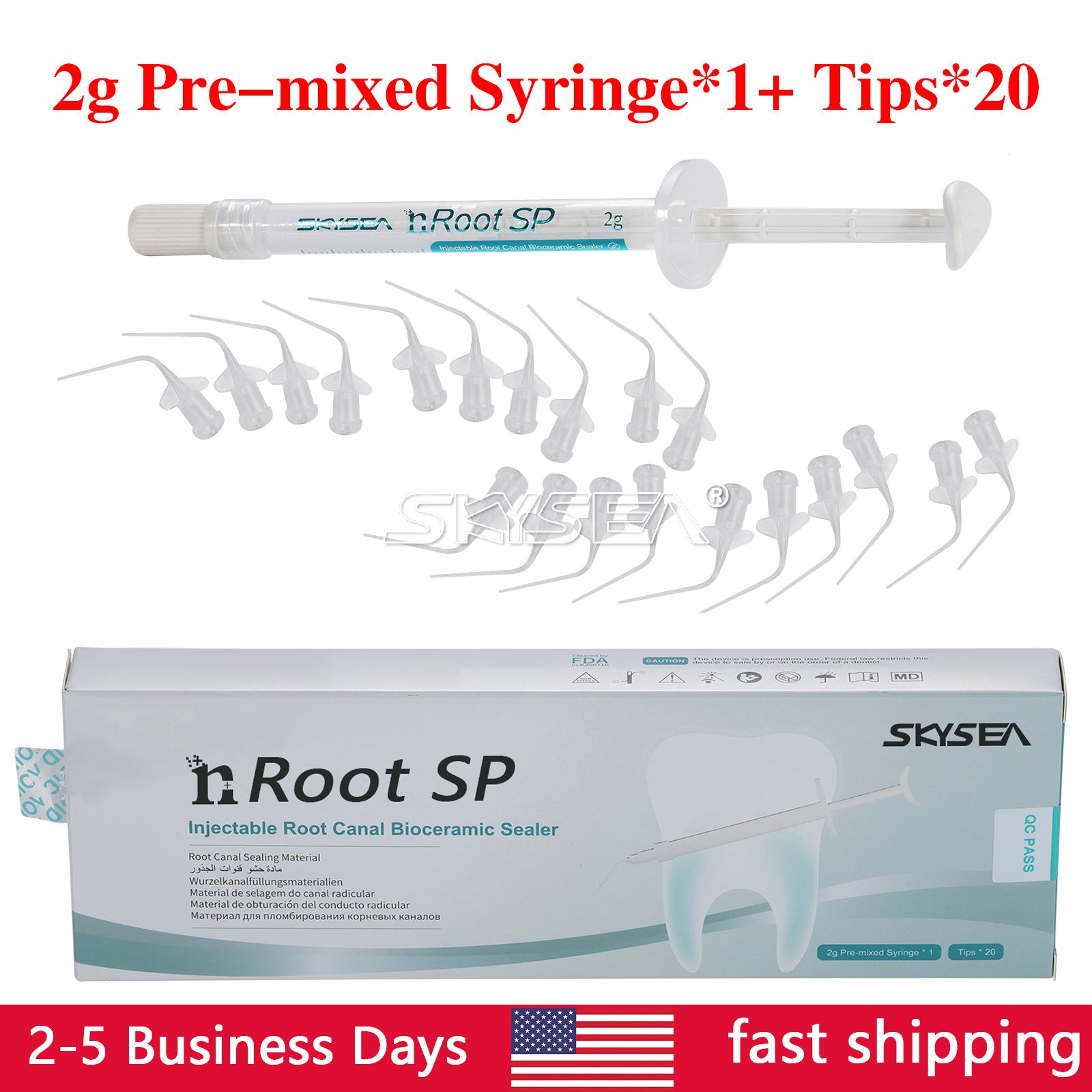 Bioceramic for Root & Pulp Treatment 2g tube II Free Ship