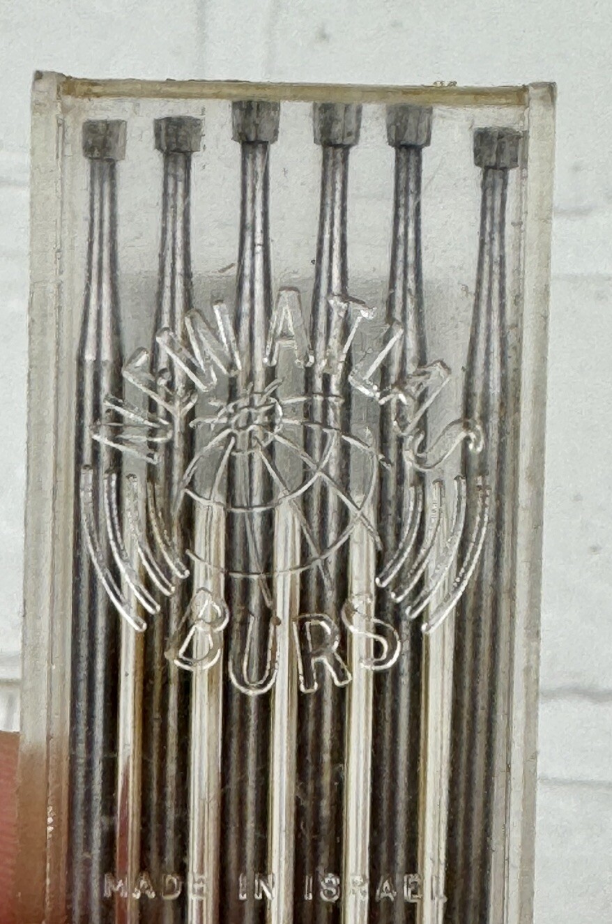 New Atlas burs 30 Pieces 18 (2 – 35) And 12 (8 – 41) Made In Israel