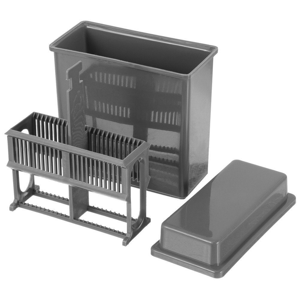 Slide Storage Rack Child Specimen Slides Laboratory Glass Staining Jar