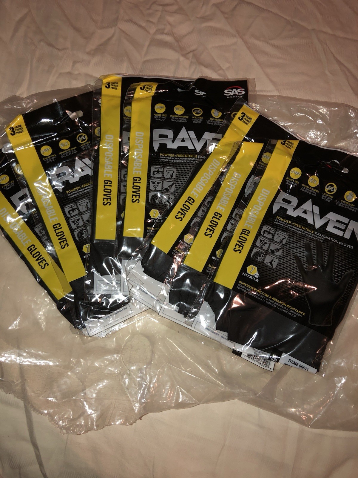 Black Raven Disposable Gloves