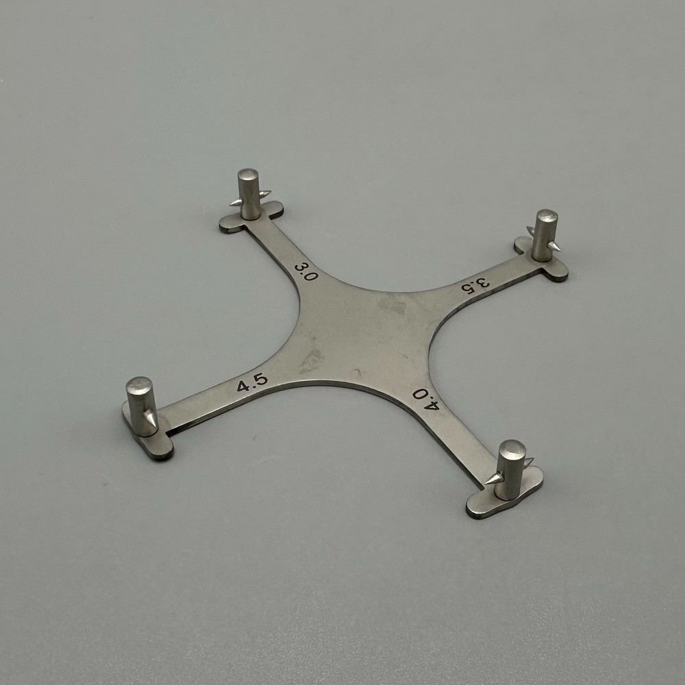 Dental Orthodontic Brackets Position Gauge Bracket Positioner Star Type 3sizes