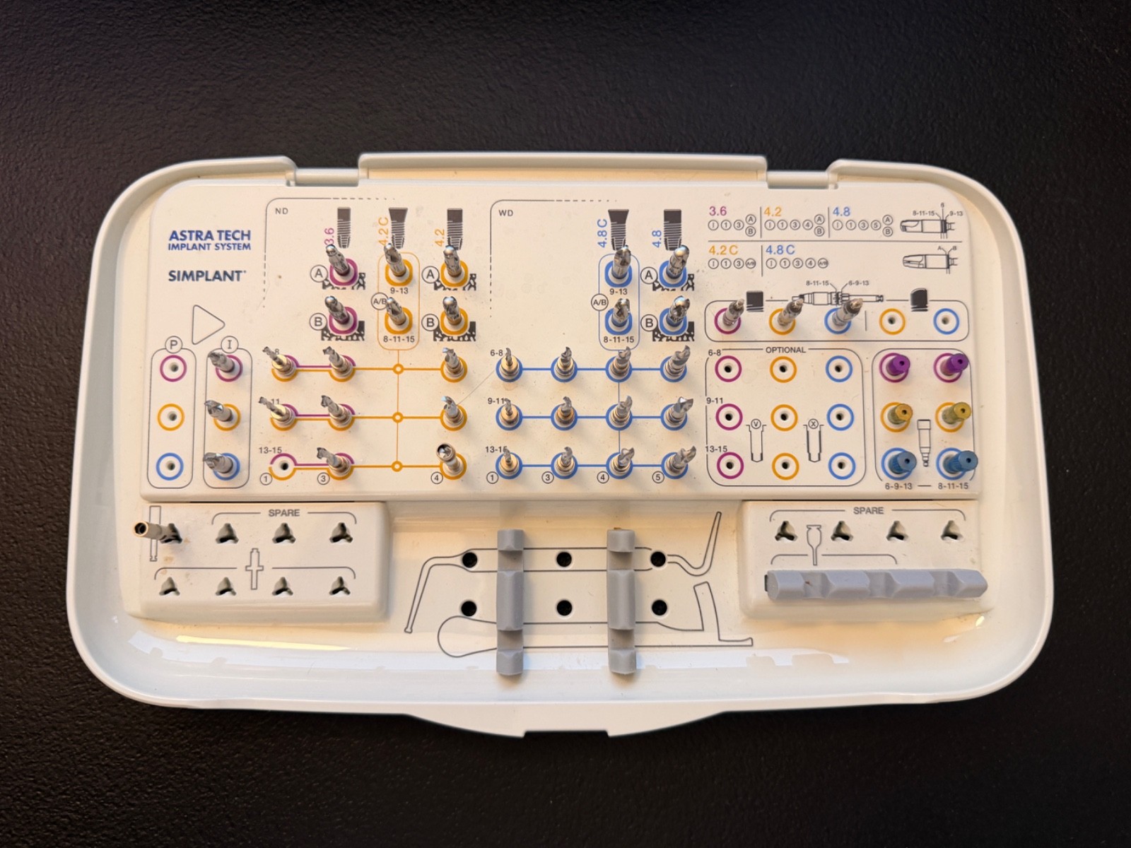 ASTRA TECH IMPLANT SYSTEM, SIMPLANT DENTAL, 43PCS
