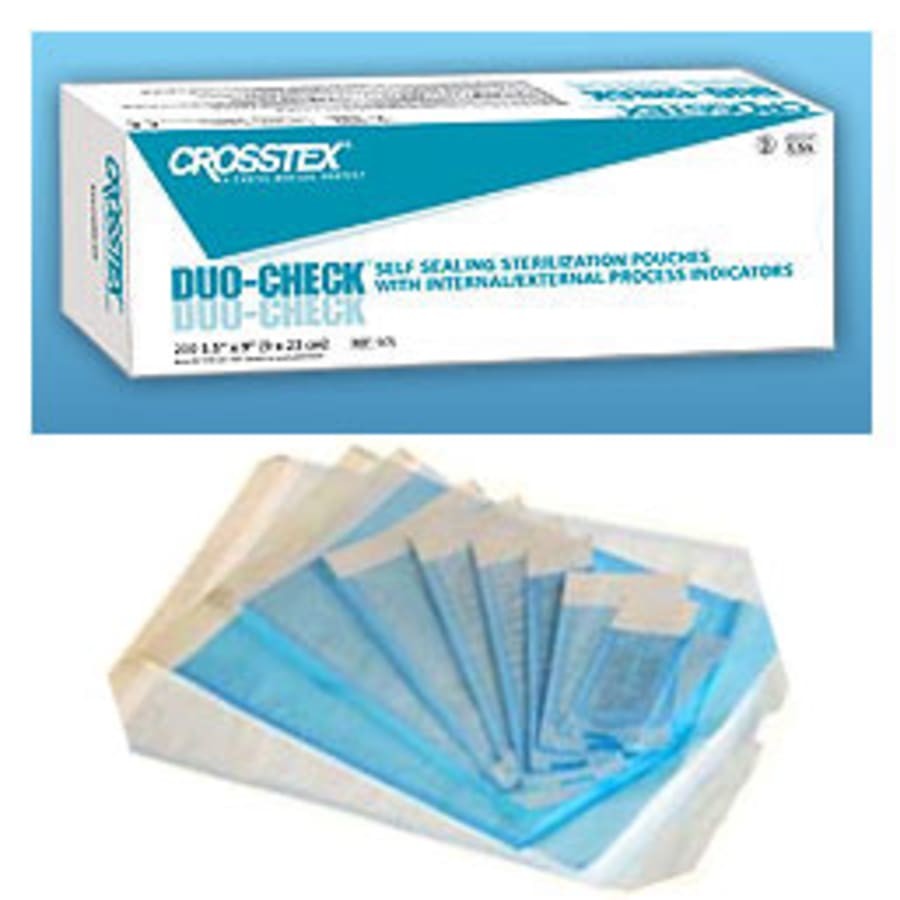 Sterilization Pouch 7.5″x13″ Triple Seal Color Indicator Paper Film Box