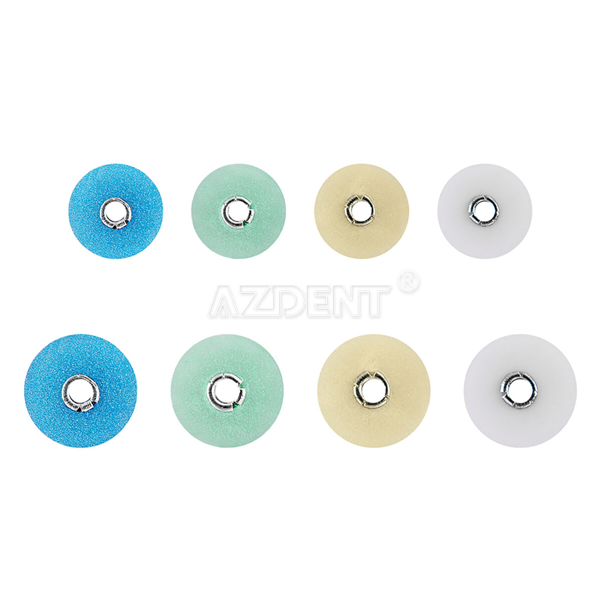 AZDENT Dental Diamond Burs Cups Composite Polishing Kit RA HP FG Shank Type