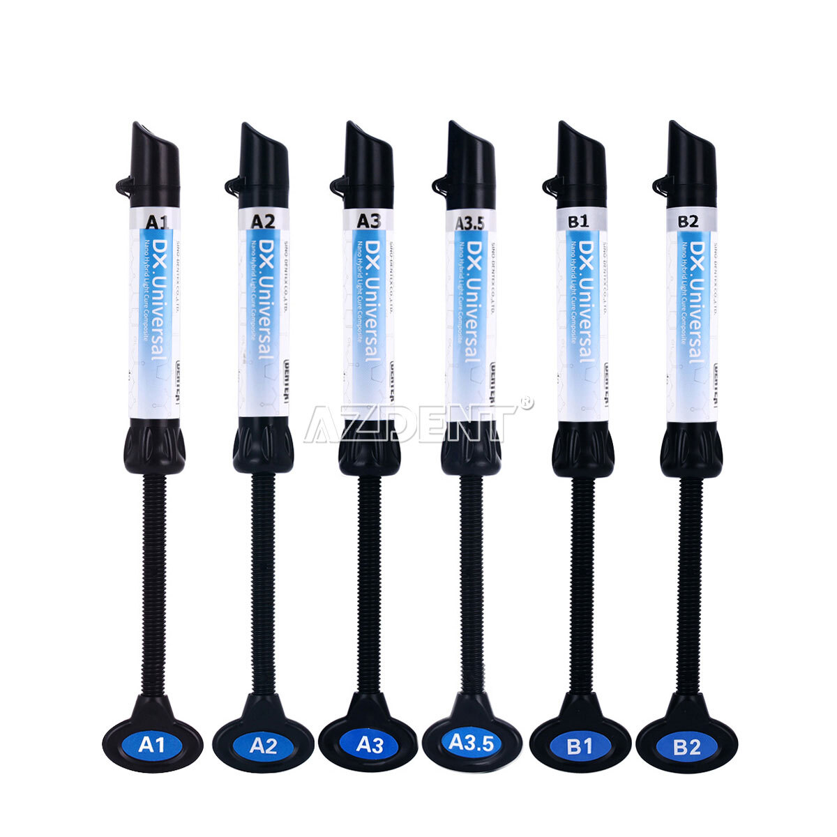 DX Universal Dental light-curing Composite Resin Shade A1/A2/A3/A3.5/B1 Syringe