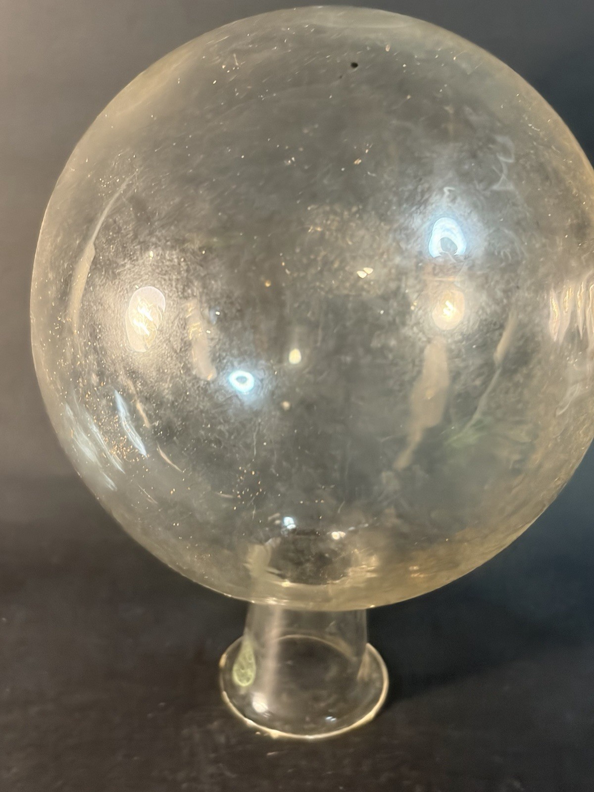 Pyrex Corning 6.5” Round Bottom Flask Silex 6
