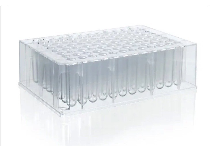 (12) BRANDTECH 96-Well 1.1mL PS Deep Well PCR Plates U-Bottom Round Well 701352