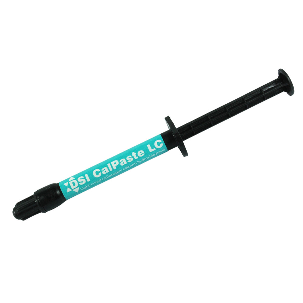 Dental CalPaste Light-Cured Radiopaque Calcium Hydroxide Paste Base Liner 1.5g