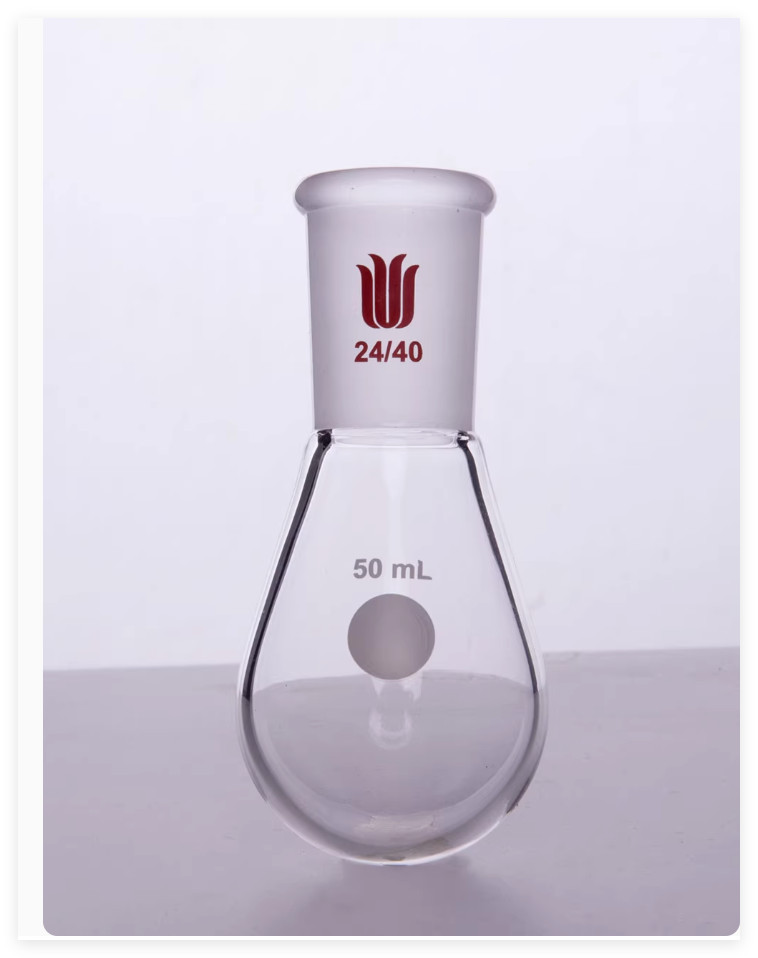 Synthware flask 24/40 Pear shape recovery flask 25 250ml up to 2L