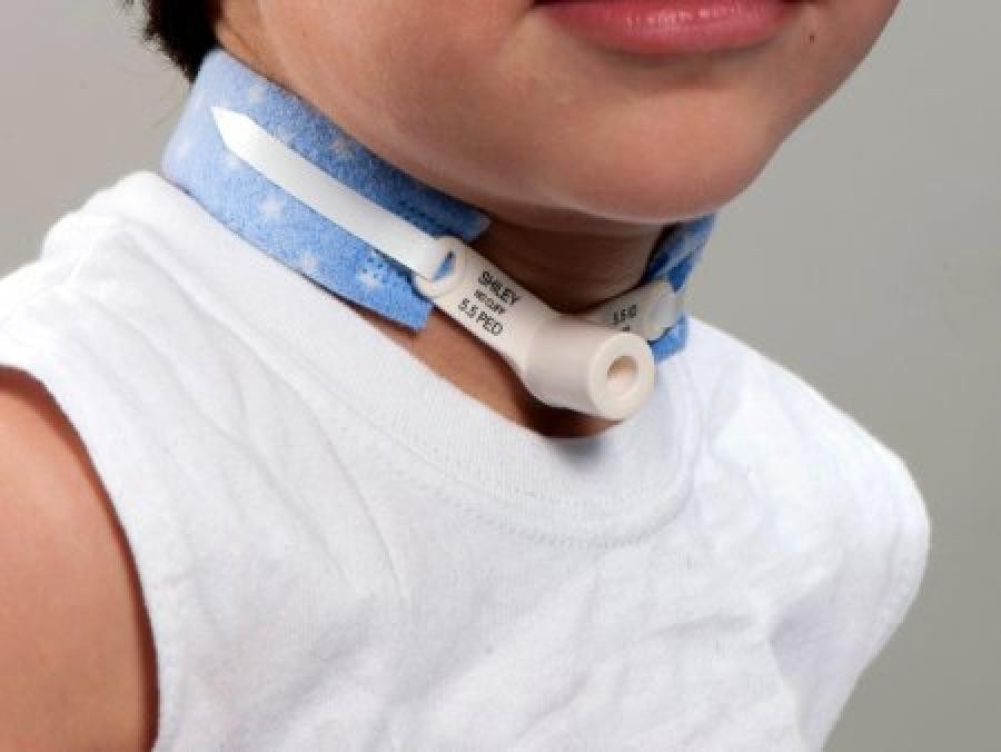 Dale Pedi Prints Trach Tube Holder Pediatric 1″ Wide Band Fits Up to 18″ Neck 10