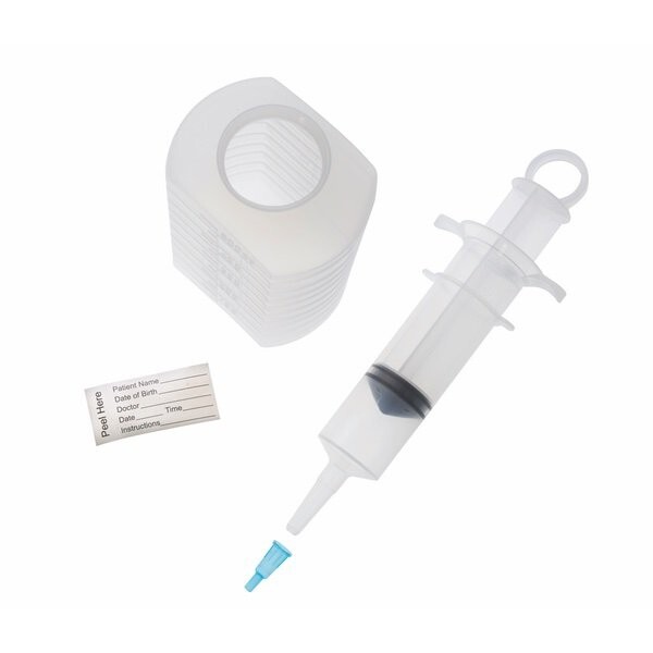 30 – Enteral Irrigation Kit w/ Piston Syringe (60ml) & 500cc Graduated