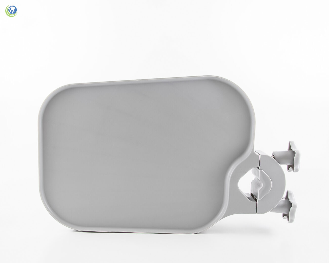NEW TPC POLE POST MOUNT UTILITY ACCESS SHELF TRAY TABLE DENTAL MEDICAL GREY