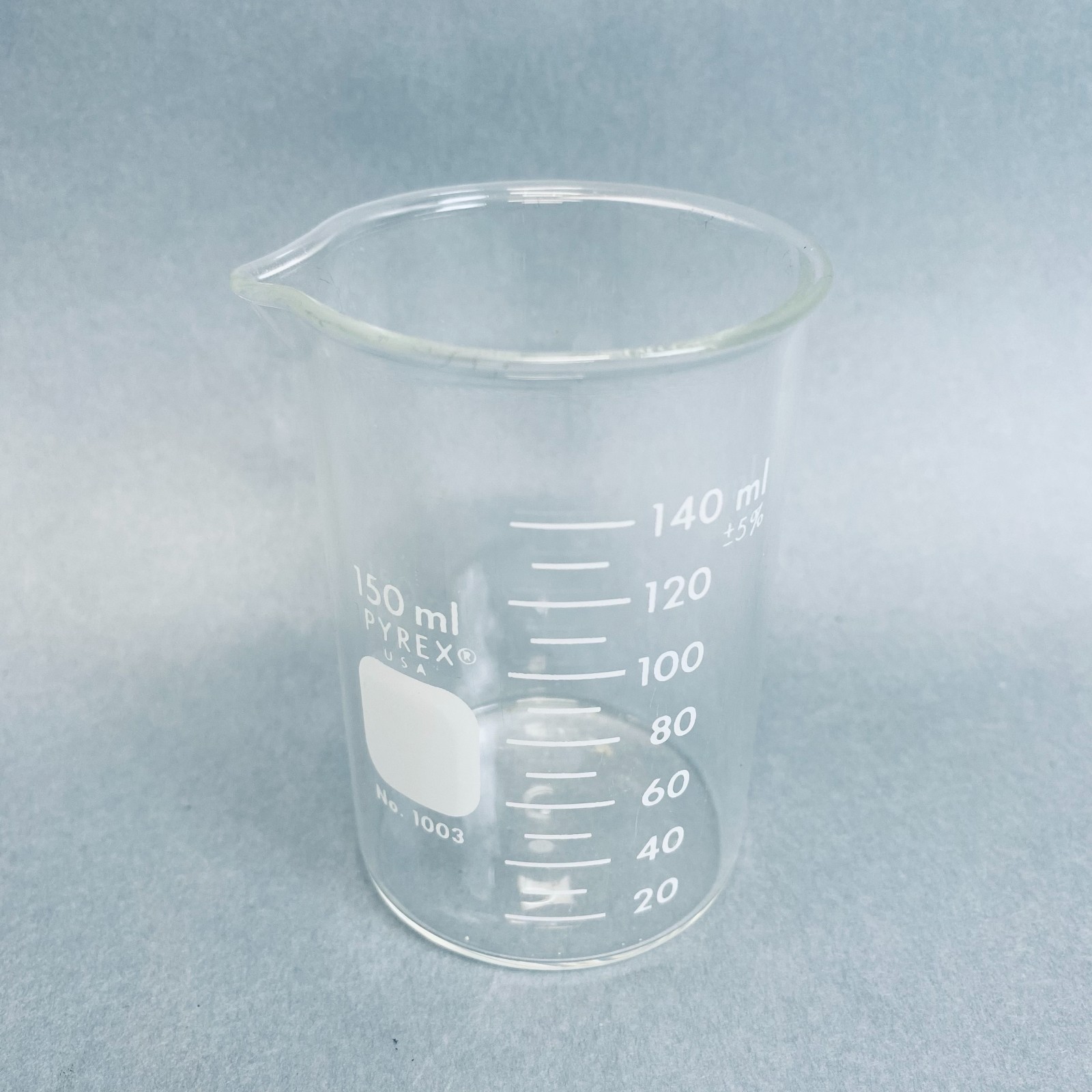 Corning Pyrex Heavy Wall Griffin Beaker 150 ml Lot of 6 Flasks