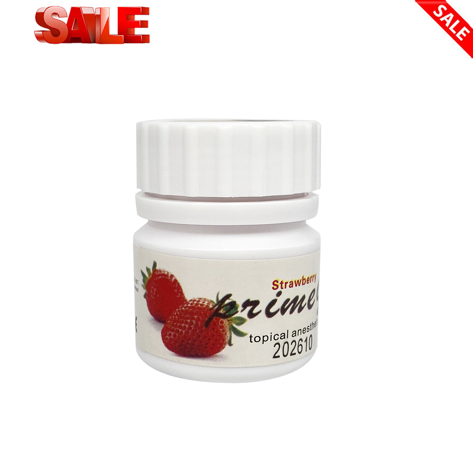 Dental Topical Anesthetic Gel Benzocaine 20% 1oz/30 gm Jars,Strawberry