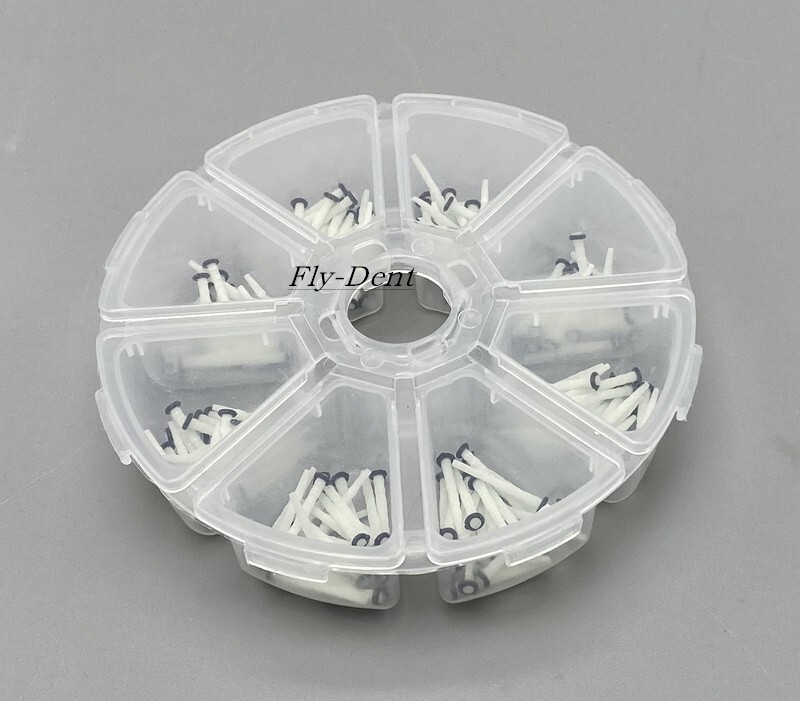 Dental Glass Fiber Posts Teeth Restorative Refill Screw Post 1.2 1.4 1.6 1.8mm
