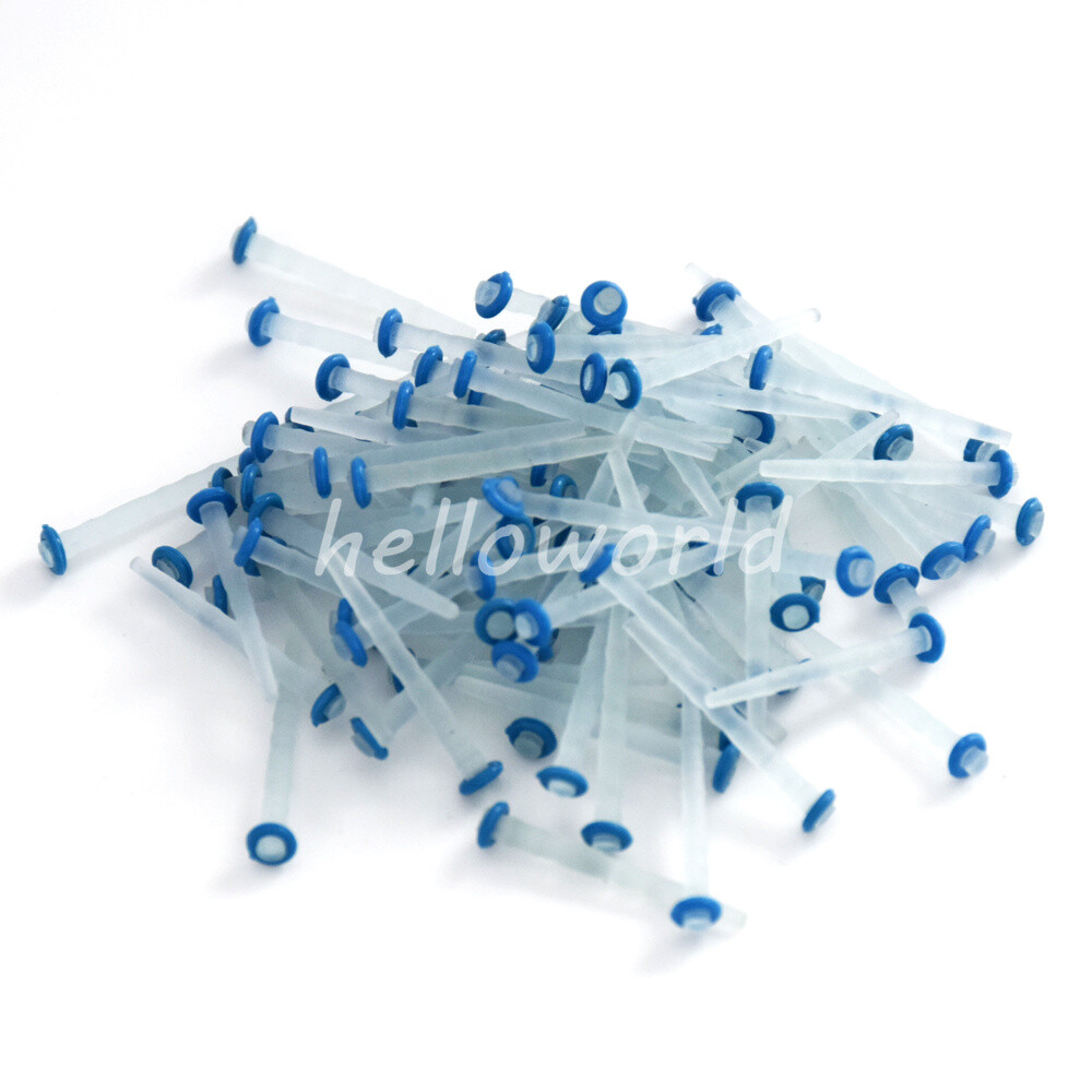 Quartz Fiber Post Screw Thread Straight Posts Dental Endodontic 1.2 1.4 1.6mm