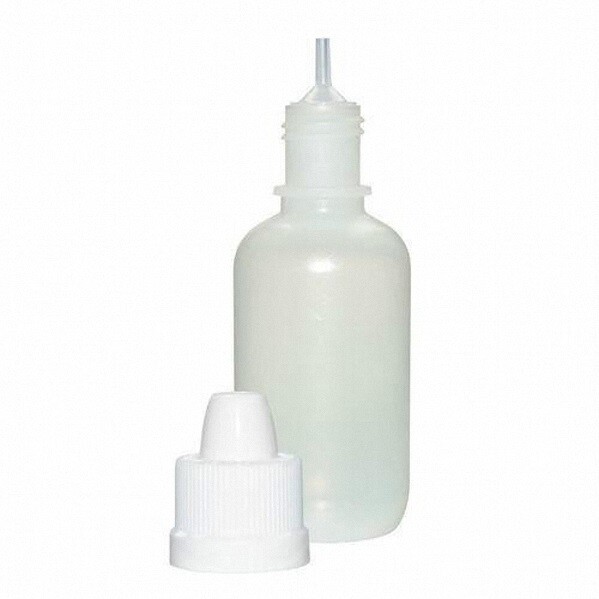 1 oz LDPE Plastic Dropper Bottles w/Child-Resistant Caps (12-25-50-100 count)