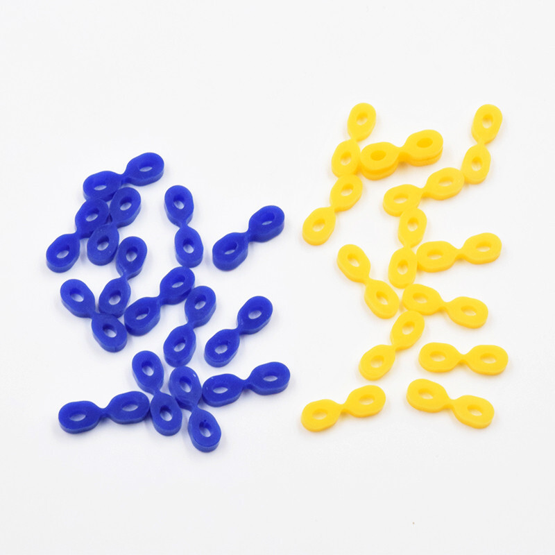 5 Box Dental Assorted Fixing Elastic Wedges № 1.808 Matrix Matrices Rubber Dam