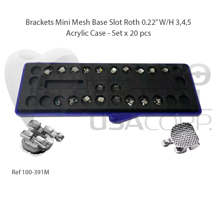 Orthodontic Brackets MIM mini hook 3,4,5 USA Seller Orthodentalusa Corp