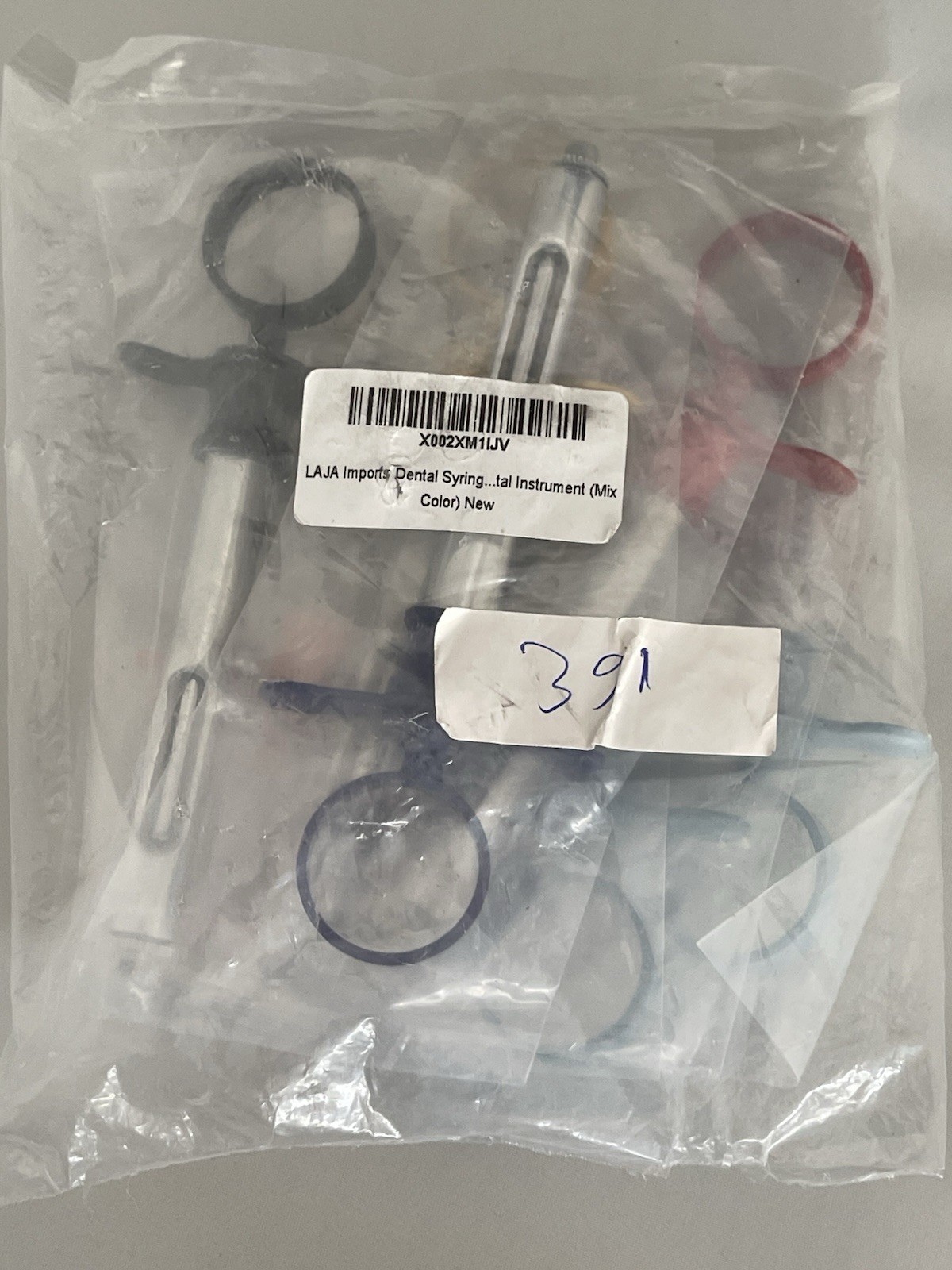 New Dental Anesthetic Syringes Auto Passive Syringe Set of 6 Older Stock