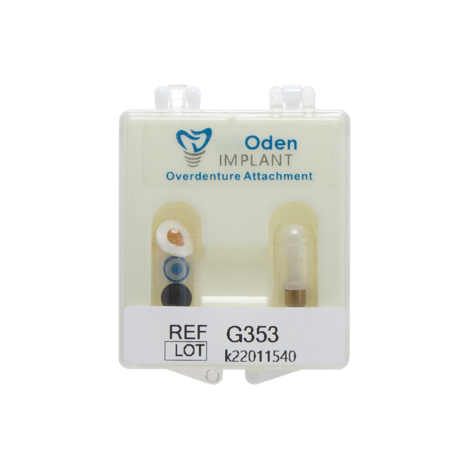 Dental Attachment Abutment & Overdenture Male Caps KITS Tool for Hiossen Ø3.2M