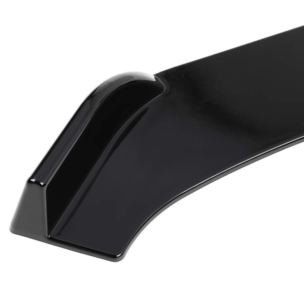 3pcs Universal Front Lip Splitter Bumper Adjustable Spoiler ABS for Most Cars