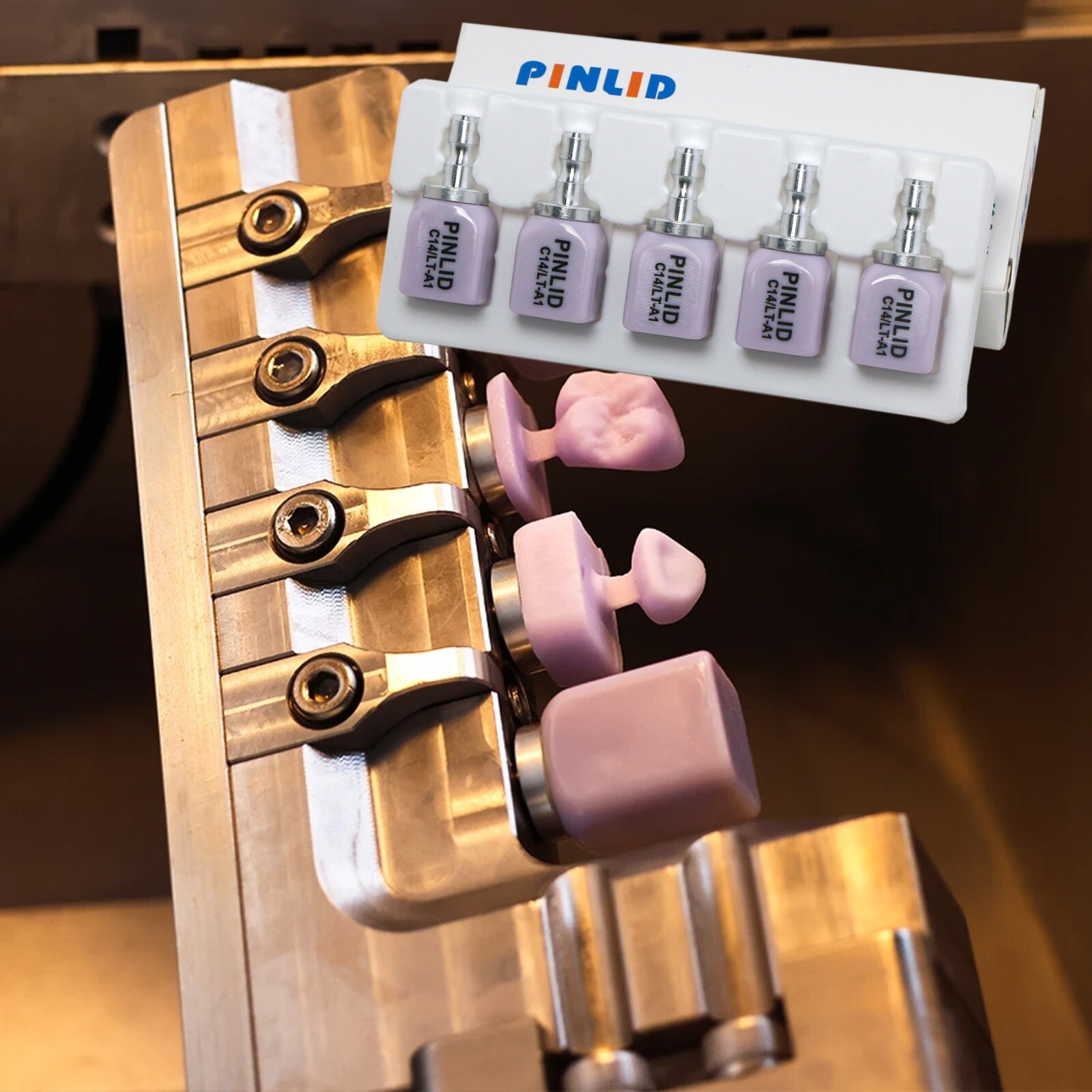 C14 Emax Glass Ceramic Lithium HT/LT Transparency Cerec blocks Dislicate CAD/CAM