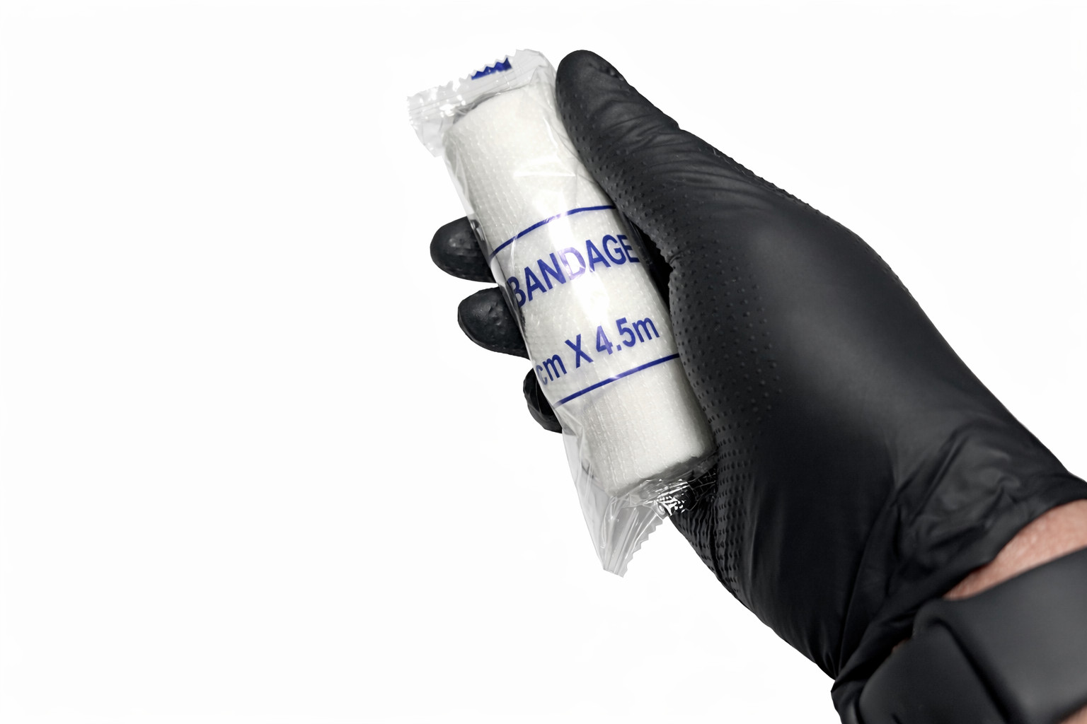 Black Nitrile Disposable Gloves Powder Free Diamond Texture 100Box 9Mil (M L XL)