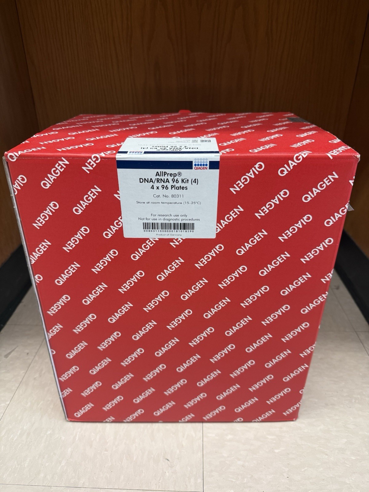 Qiagen All prep DNA/RNA 96 Kit (4) 4×96 Plates