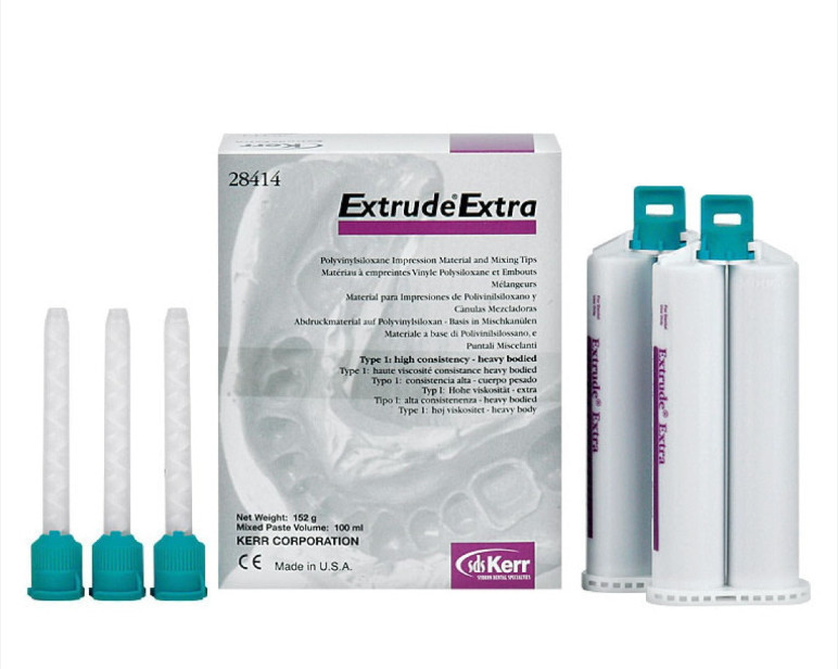 Kerr Extrude Extra Type 1 PVS 2/pk – 2 Sealed Boxes + 1 Cartridge (5 total)