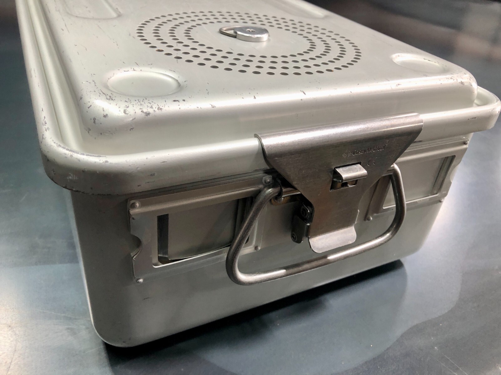 Case Medical SteriTite Sterilization container 22x10x5 w/ upper & lower vents