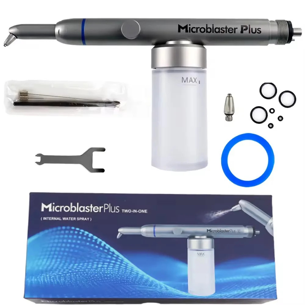 Dental Aluminum Oxide Air Abrasion Microblaster Plus Air Polisher Sandblaster