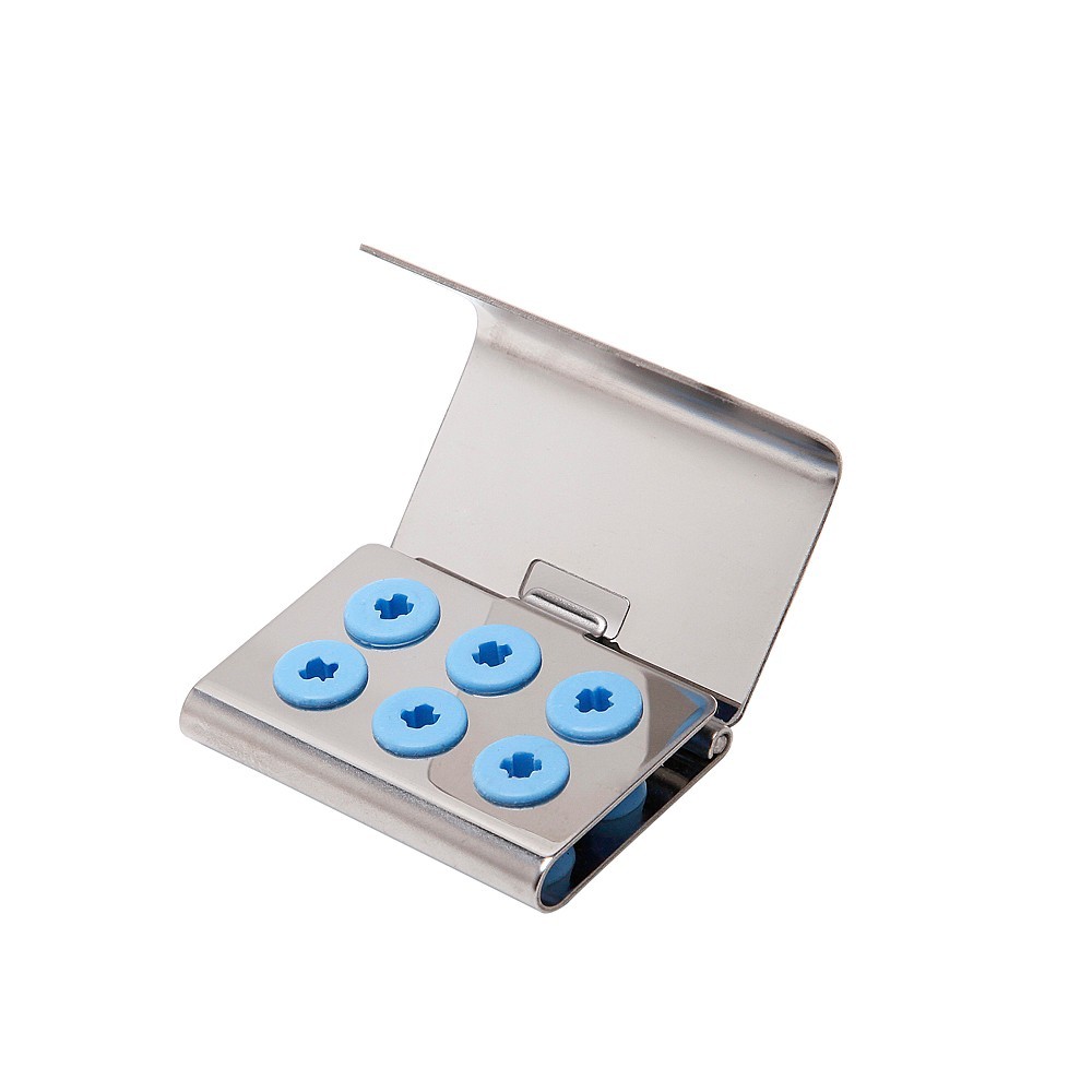 Dental Ultrasonic Scaler Tips KIT 6 holder for EMS Woodpeker DTE SATELEC Sirona