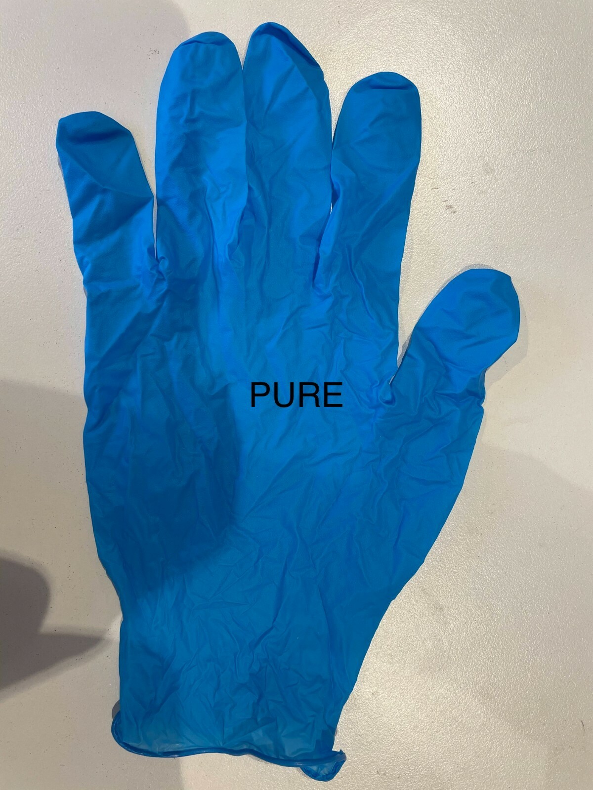 GATAMO DISPOSABLE NITRILE GLOVES | 3 SIZES: SMALL MEDIUM LARGE | BLUE COLOR
